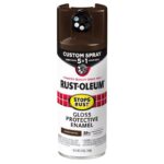 Rust-Oleum Stops Rust Custom Spray 5-in-1 Gloss Leather Brown Spray Paint (Case of 6)