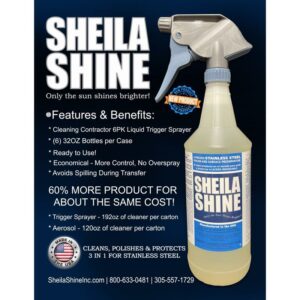 Sheila Shine No Scent Fine Metal Cleaner and Polish - Image 2