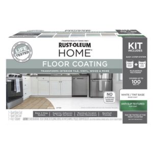 Rust-Oleum HOME Anti-Slip Textured White Tint Base Floor Coating Kit