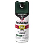 Rust-Oleum Stops Rust 5-in-1 Indoor/Outdoor Satin Hunter Green Oil-Based Oil Modified Alkyd Protective Enamel (Case of 6)