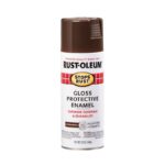 Rust-Oleum Stops Rust Gloss Leather Brown Spray Paint