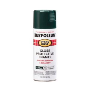Rust-Oleum Stops Rust Gloss Dark Hunter Green Spray Paint