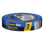 ScotchBlue Edge-Lock 0.94 in. W X 60 yd L Blue Medium Strength Painter's Tape