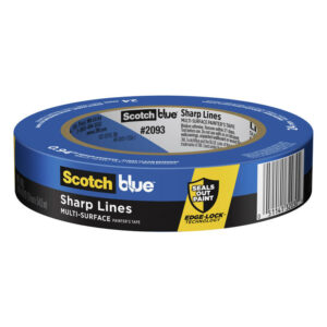 ScotchBlue Edge-Lock 0.94 in. W X 60 yd L Blue Medium Strength Painter's Tape
