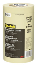 Scotch 0.94 in. W X 60.1 yd L Tan High Strength Masking Tape