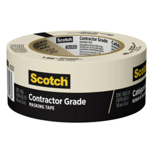 Scotch Contractor Grade 1.88 in. W X 60.1 yd L Beige Medium Strength Masking Tape