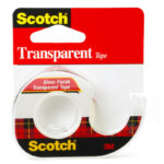 Scotch 1/2 in. W X 450 in. L Transparent Tape (Case of 8)