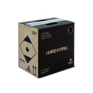 MTN Hardcore Gloss Light Yellow Spray Paint (Case of 6) - Image 2
