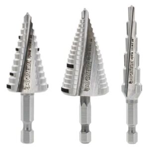 Diablo M2 Steel Step Drill Bit Set Hex Shank - Image 2