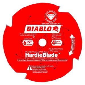 Diablo HardieBlade 6-1/2 in. D X 5/8 in. PCD Circular Saw Blade
