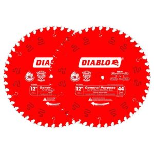 Diablo 12 in. D X 1 in. TiCo Hi-Density Carbide Circular Saw Blade Set