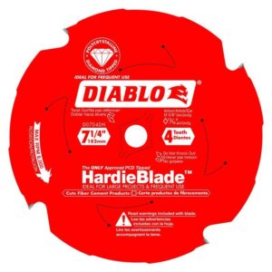 Diablo HardieBlade 7-1/4 in. D X 5/8 in. PCD Circular Saw Blade