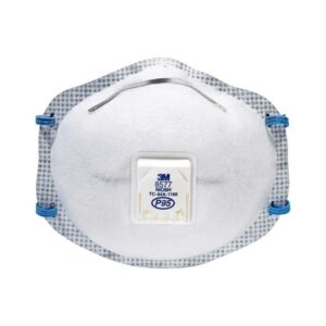 3M Cool Flow P95 Paint Odor Respirator Valved White - Image 2