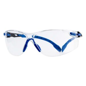 3M Scotchgard Anti-Fog Safety Glasses Clear Lens Black/Blue Frame - Image 2