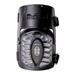 Tommyco 6.7 in. L X 6.9 in. W Rough Terrain Hinged Knee Pads Black