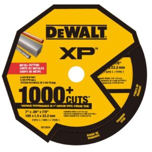 DeWalt XP 7 in. D X 7/8 in. Diamond Metal Cutting Wheel