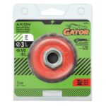 Gator 3 in. Coarse Knotted Wire Cup Brush Brass Coated Steel