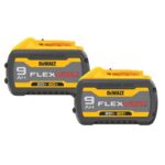 DeWalt 20V-60V MAX FLEXVOLT 9 Ah Lithium-Ion 9Ah 20V / 3Ah 60V Battery Combo Pack
