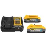 DeWalt 20V MAX POWERSTACK DCBP315-2C Lithium-Ion 1.7Ah and 5Ah Battery and Charger Starter Kit