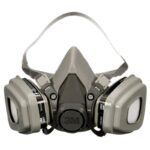 3M P95 Paint Project Half Face Respirator Valved Gray