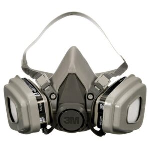 3M P95 Paint Project Half Face Respirator Valved Gray