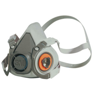 3M Half Face Respirator 6000 Series Gray - Image 2
