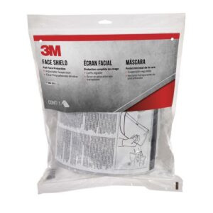 3M Face Shield Clear Lens Blue Frame - Image 3