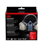 3M P95 Half Face Respirator Valved Blue