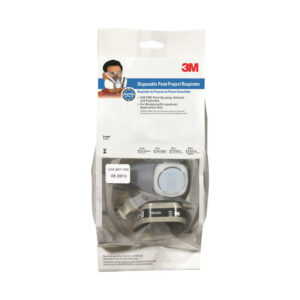 3M P95 Paint Spray and Pesticide Cup Disposable Respirator Gray - Image 2