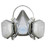 3M P95 Paint Spray and Pesticide Cup Disposable Respirator Gray