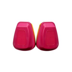 3M P100 Acid Gas and Organic Vapor Respirator Cartridge Replacement Pink
