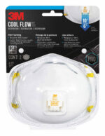3M N95 Sanding and Fiberglass Disposable Respirator Valved White