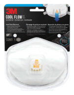 3M N100 Disposable Particulate Respirator White