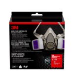 3M P100 Lead Paint Removal Respirator Valved Gray