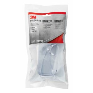 3M Over-the-Glass Safety Glasses Clear Lens Clear Frame