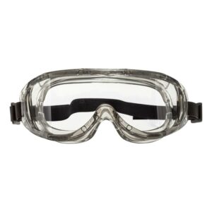 3M Chemical Splash Goggles Clear Lens Black Frame - Image 2