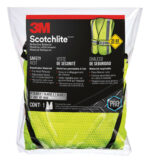 3M Scotchlite Reflective Safety Vest with Reflective Stripe Yellow