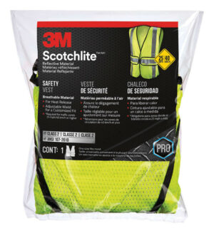 3M Scotchlite Reflective Safety Vest with Reflective Stripe Yellow