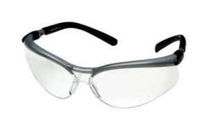 3M BX Anti-Fog Safety Glasses Clear Lens Black/Silver Frame