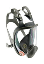 3M Construction Full Face Respirator 6000-Series Gray