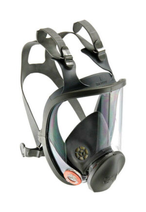 3M Construction Full Face Respirator 6000-Series Gray