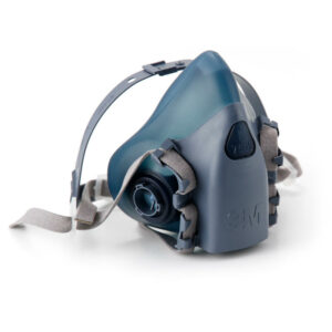3M Half Face Respirator 7500-Series Blue - Image 2