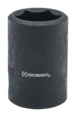 Crescent 17 mm X 1/2 in. drive Metric 6 Point Impact Socket