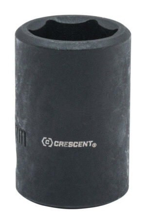 Crescent 17 mm X 1/2 in. drive Metric 6 Point Impact Socket