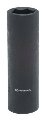 Crescent 1/2" Drive 6 Point Deep Impact SAE Socket 11/16" - CIMS24N