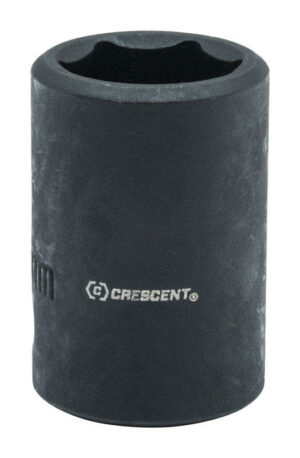 Crescent 15 mm X 1/2 in. drive Metric 6 Point Impact Socket
