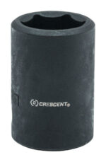 Crescent 18 mm X 1/2 in. drive Metric 6 Point Impact Socket