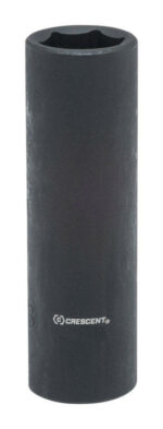 Crescent 1/2" Drive 6 Point Deep Impact Metric Socket 19mm - CIMS34N