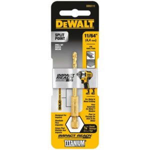 DeWalt Impact Ready 11/64 in. X 2-29/32 in. L High Speed Steel Drill Bit Quick-Change Hex Shank - Image 2