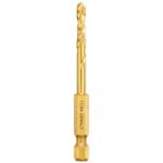 DeWalt Impact Ready 11/64 in. X 2-29/32 in. L High Speed Steel Drill Bit Quick-Change Hex Shank